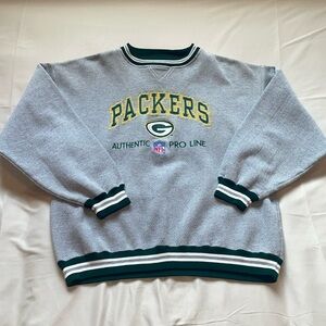 Vintage Green Bay Packers Crewneck Sweatshirt